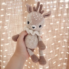 Charlie, le faon : patron au crochet PDF