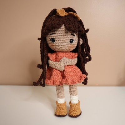Cannelle, demoiselle d'automne : Patron Au Crochet PDF