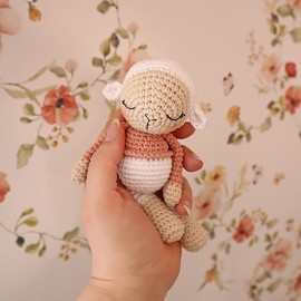 Les minis du bonheur : Coton le lapin & Pelote l'agneau : Patron Au Crochet PDF